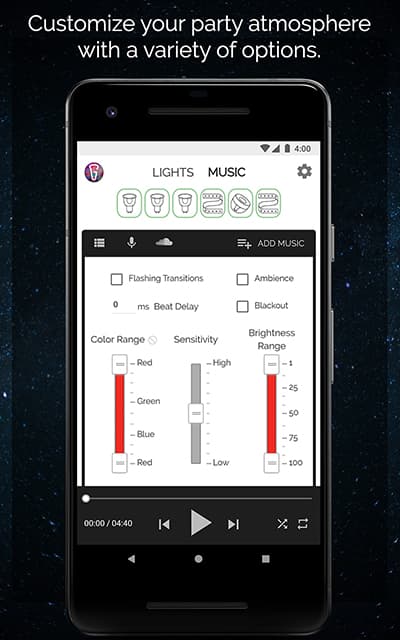 Huegasm screenshot 3